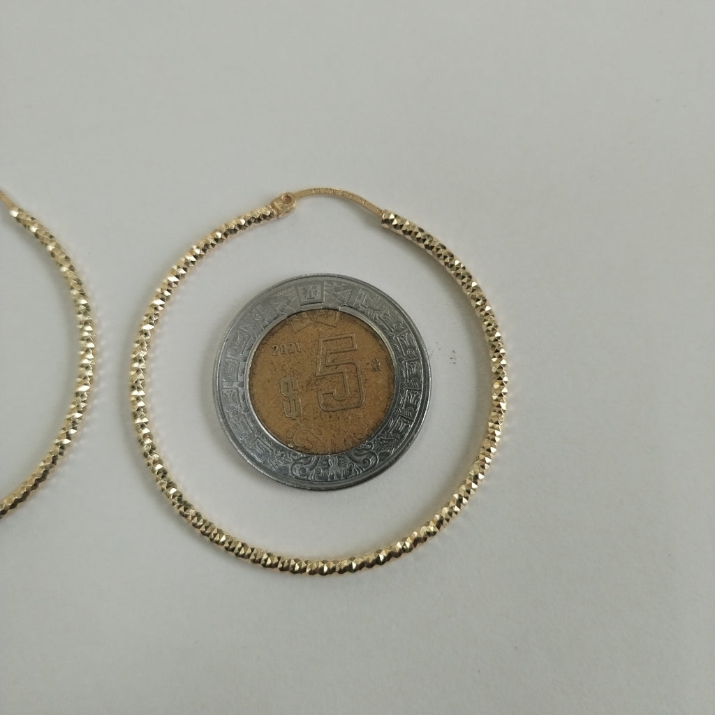 ARRACADAS PAR ORO 10 K 3.3 GRMS (SEMINUEVO)