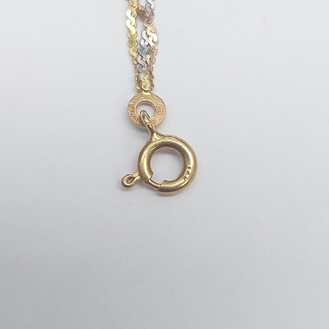 PULSERA ORO 14 K 2.4 GRMS (SEMINUEVO)