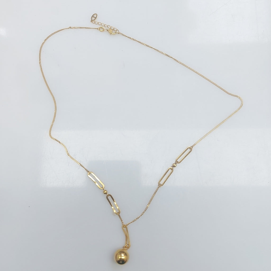 GARGANTILLA ORO 21 K 8.3 GRMS (SEMINUEVO)