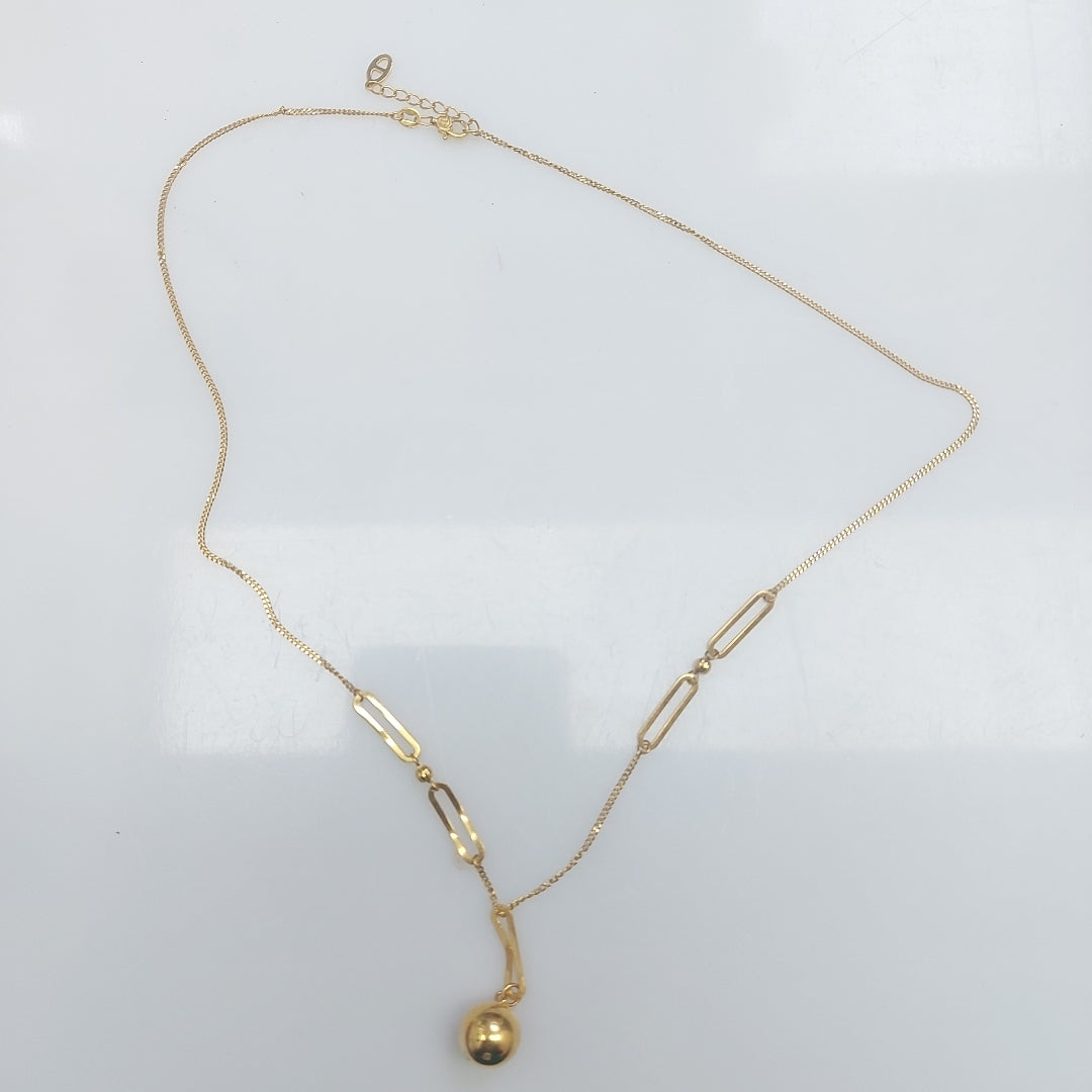 GARGANTILLA ORO 21 K 8.3 GRMS (SEMINUEVO)