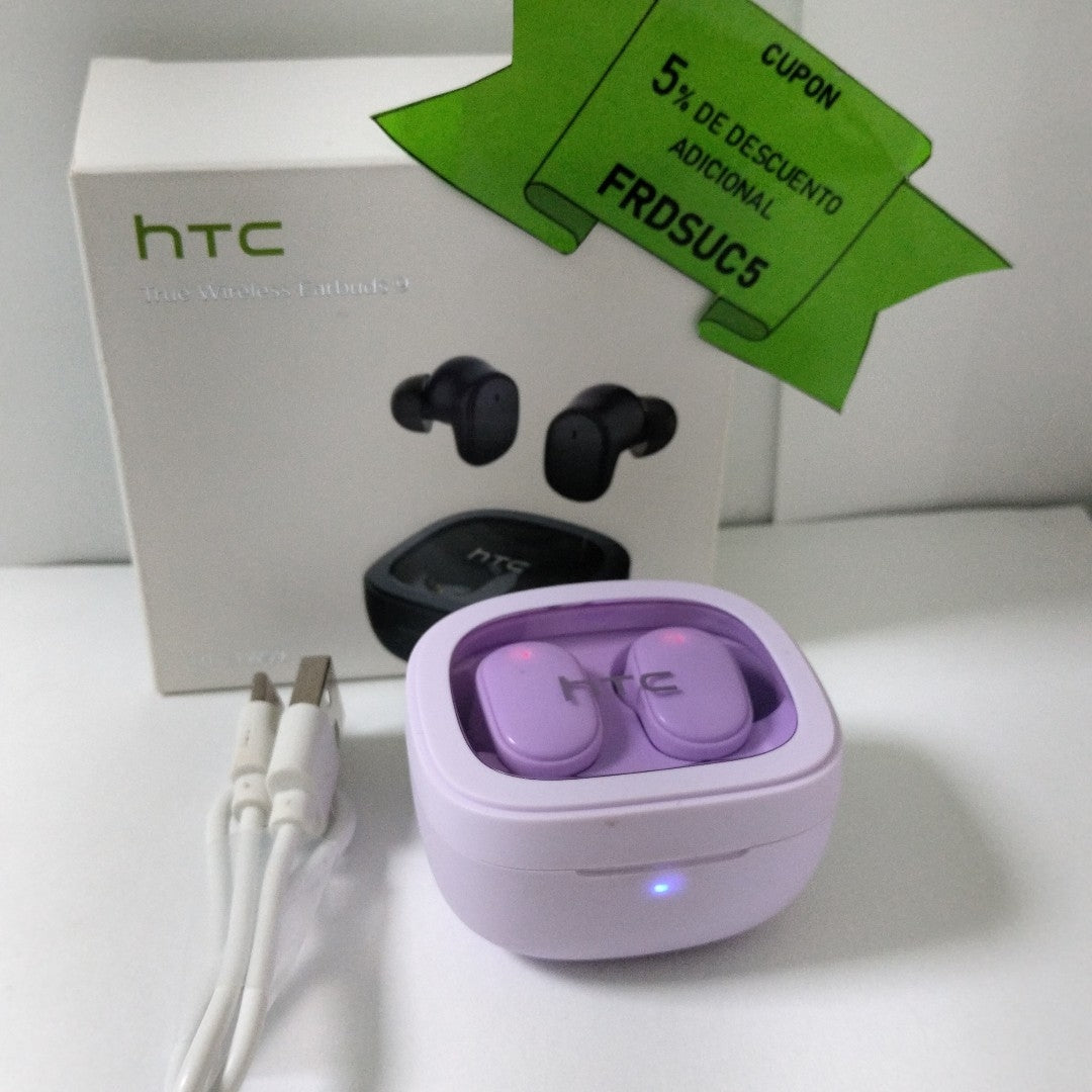 AUDIFONOS HTC EARBUDS 9 INALAMBRICO IN EAR (SEMINUEVO)