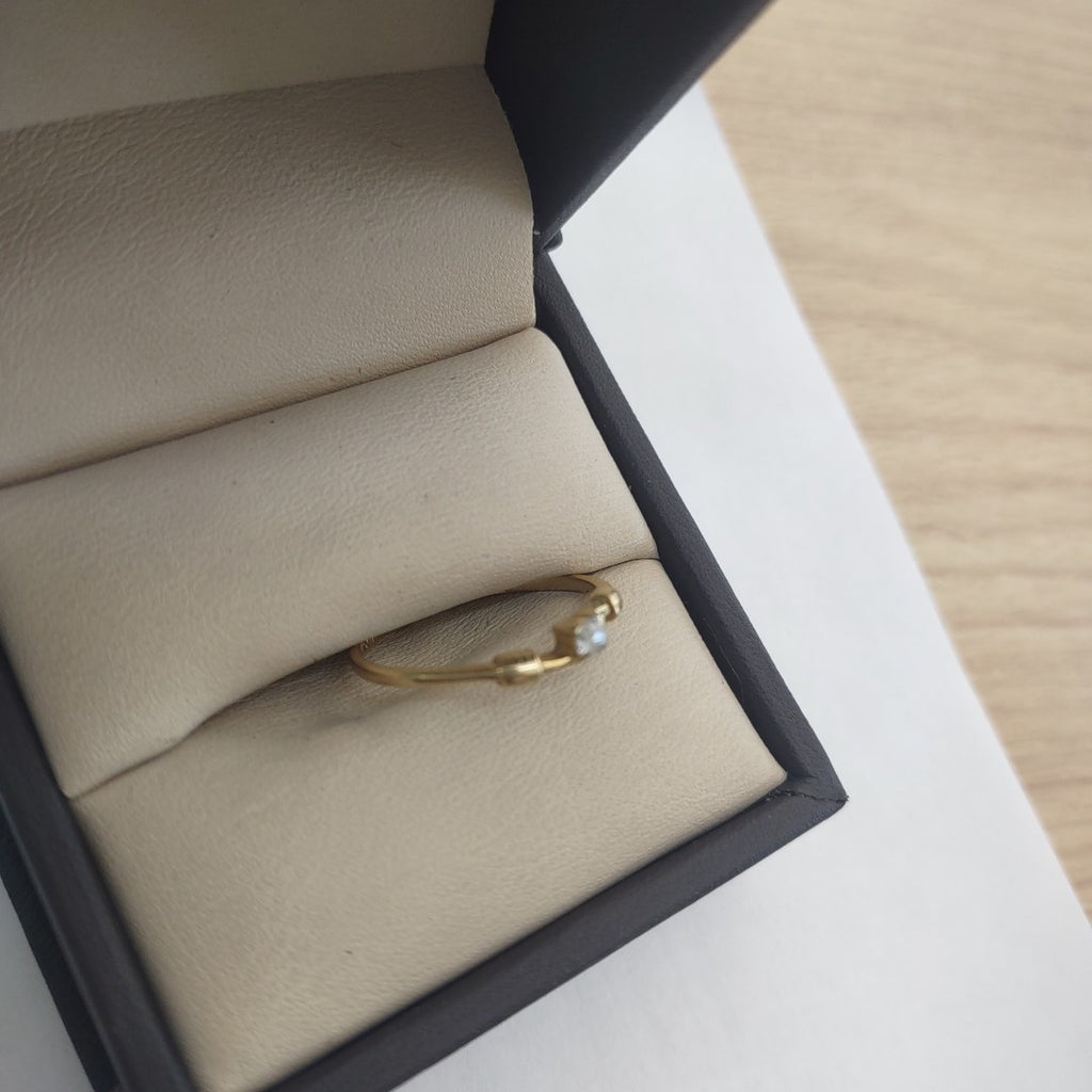 ANILLO ORO 14 K 1 GRMS (SEMINUEVO)