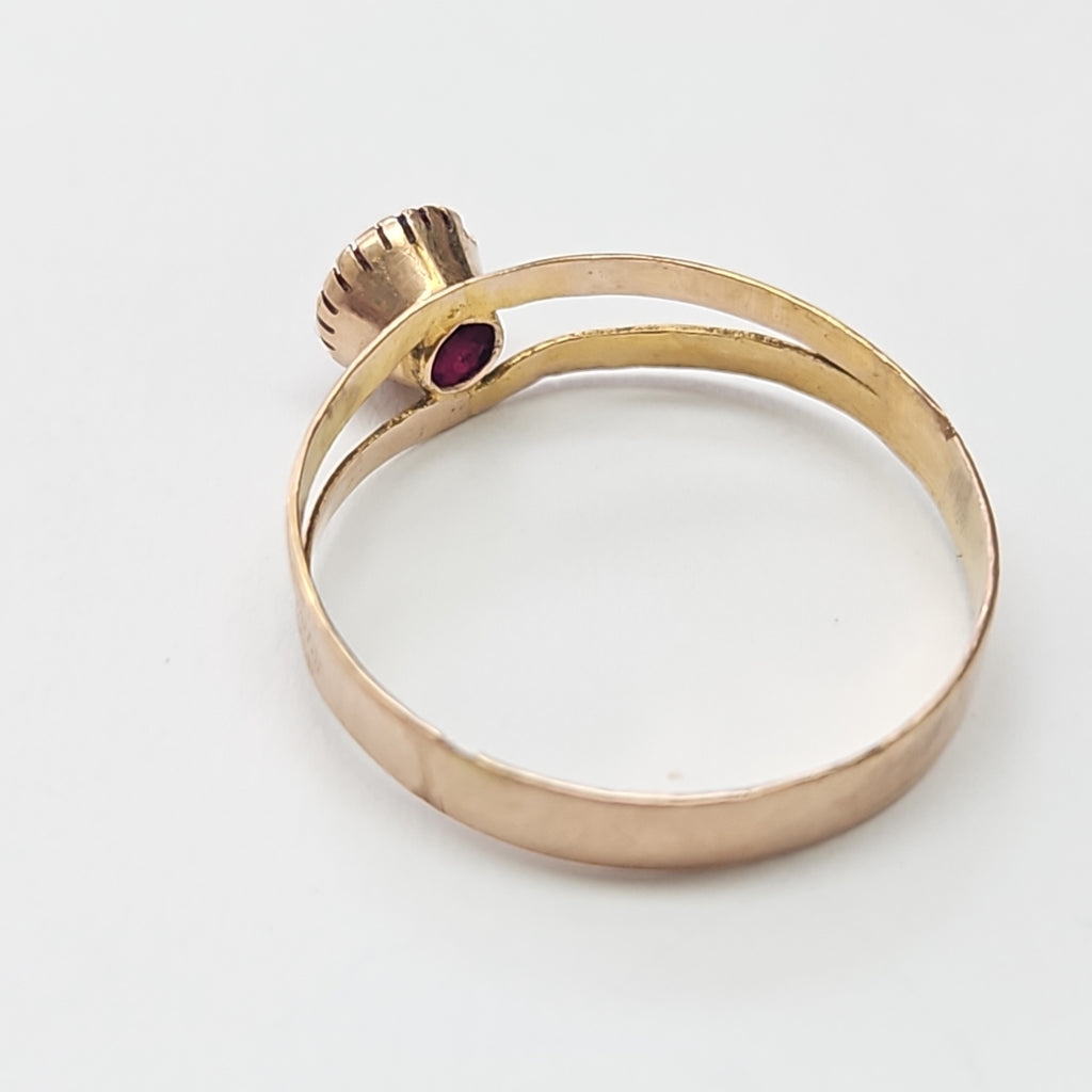 ANILLO ORO 8 K 1,20 GRMS (SEMINUEVO)