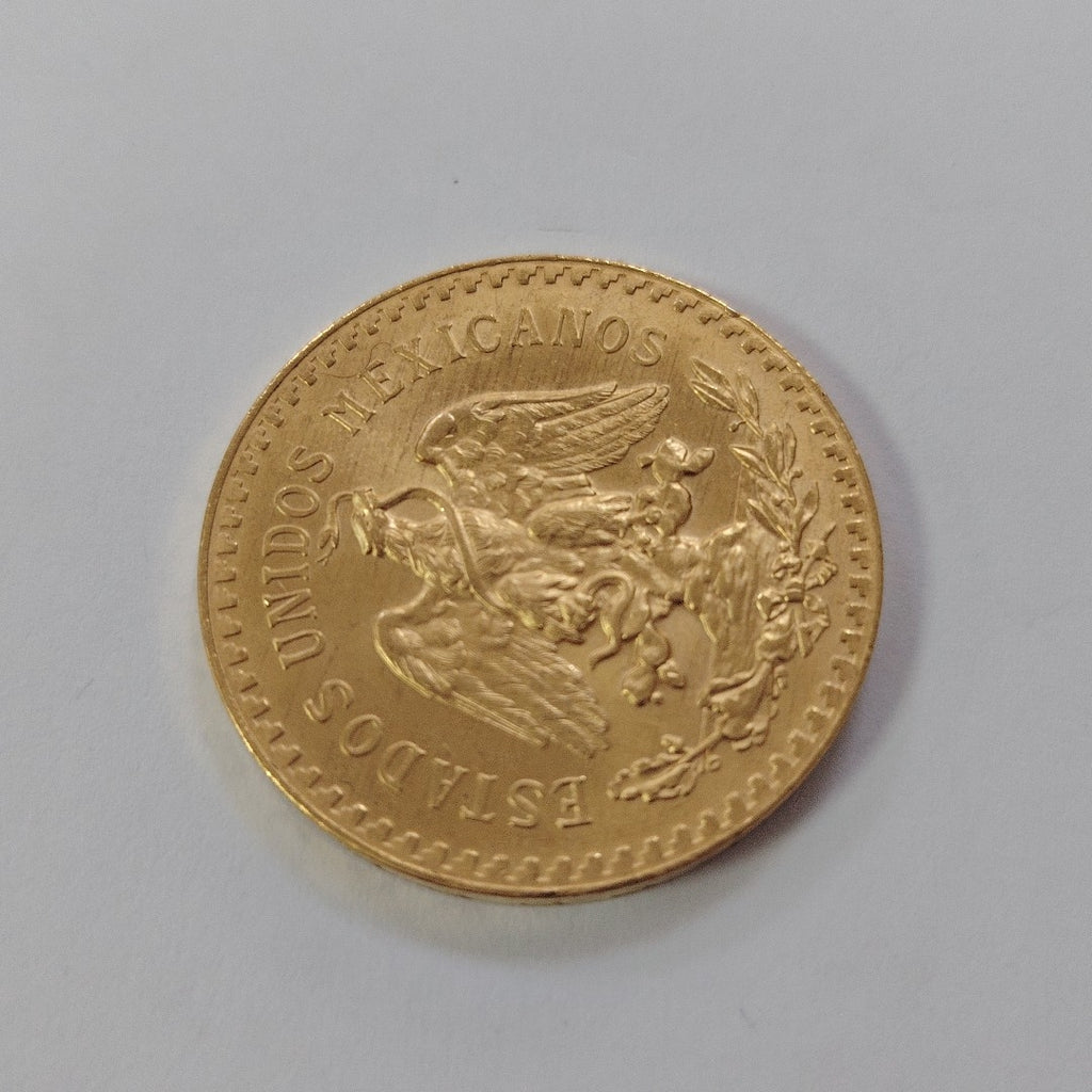 K1 41.6 GRMS 21 K IDENTIFICACIÓN MONEDA NOMINATIVA MONEDAS PESOS 50 PESO (SEMINUEVO)
