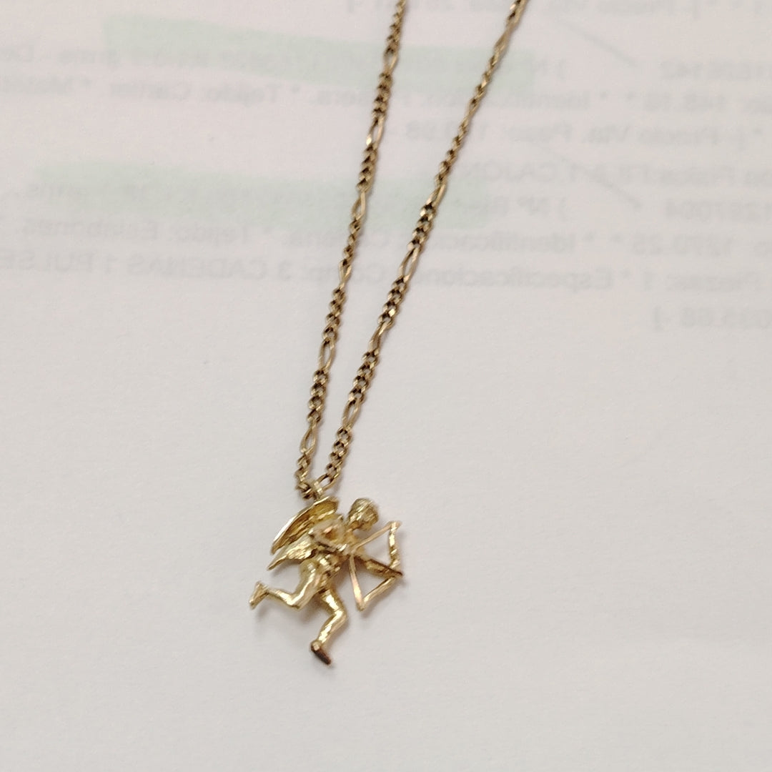 CADENA, DIJE ORO 14 K 4.3 GRMS (SEMINUEVO)