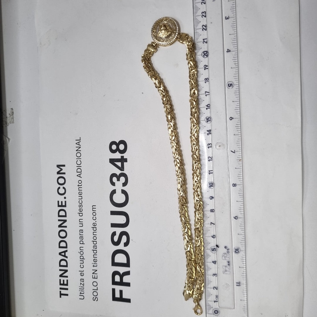 GARGANTILLA ORO 14 K 20.3 GRMS (SEMINUEVO)