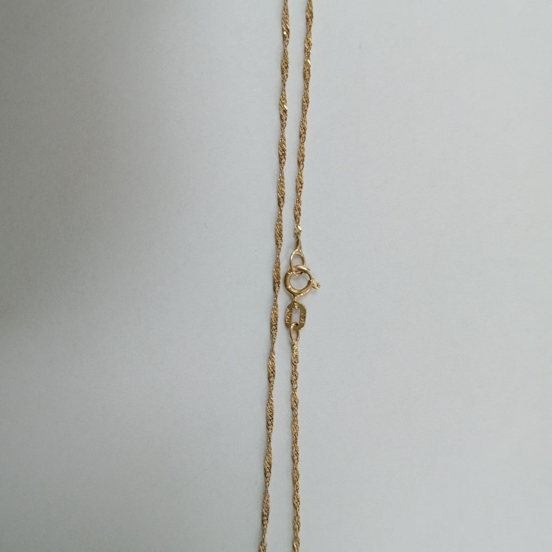 CADENA ORO 14 K 1,10 GRMS (SEMINUEVO)