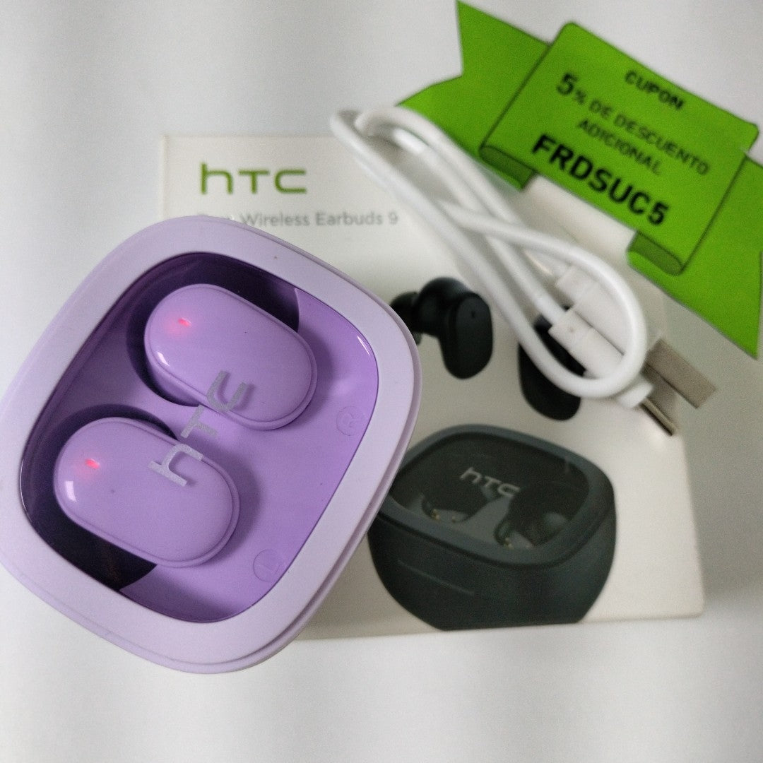 AUDIFONOS HTC EARBUDS 9 INALAMBRICO IN EAR (SEMINUEVO)