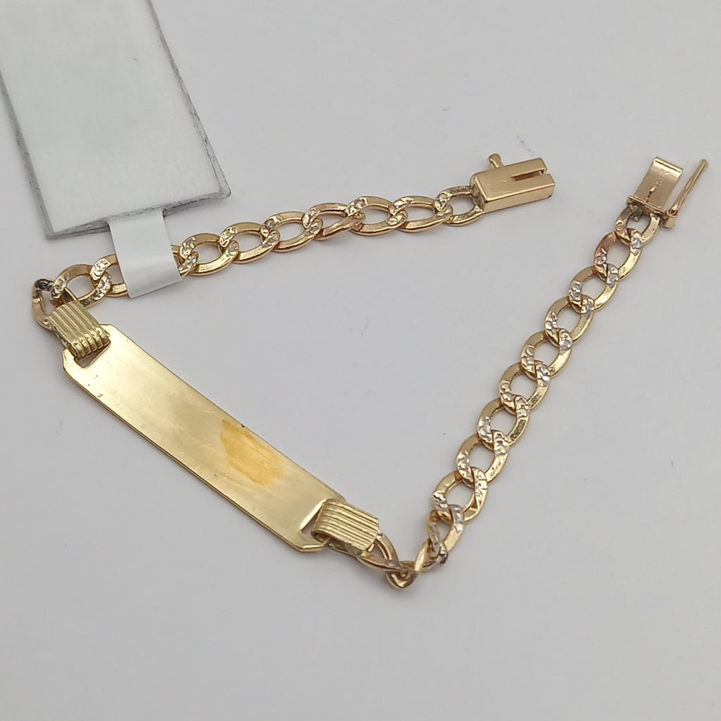 ESCLAVA ORO 10 K 3.6 GRMS (SEMINUEVO)