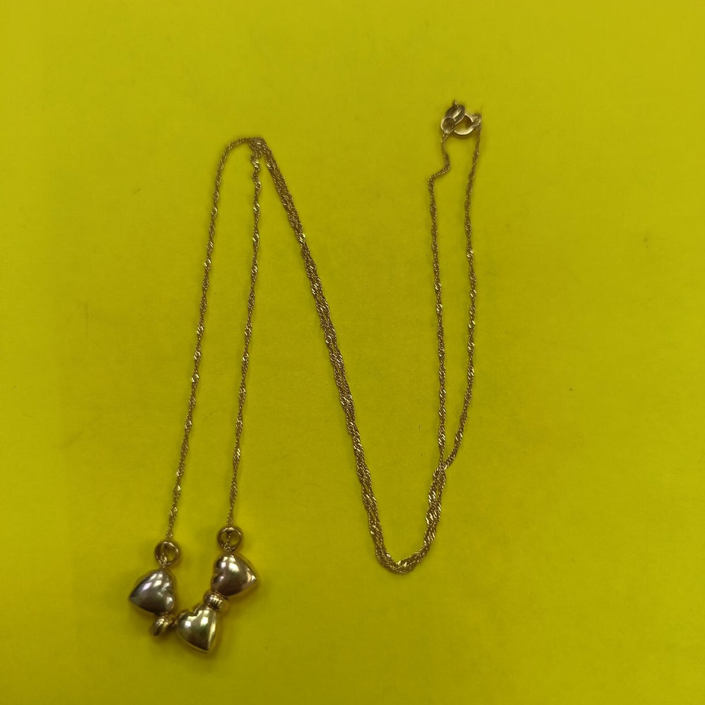 CADENA ORO COMBINADO 10 K 1,50 GRMS (SEMINUEVO)
