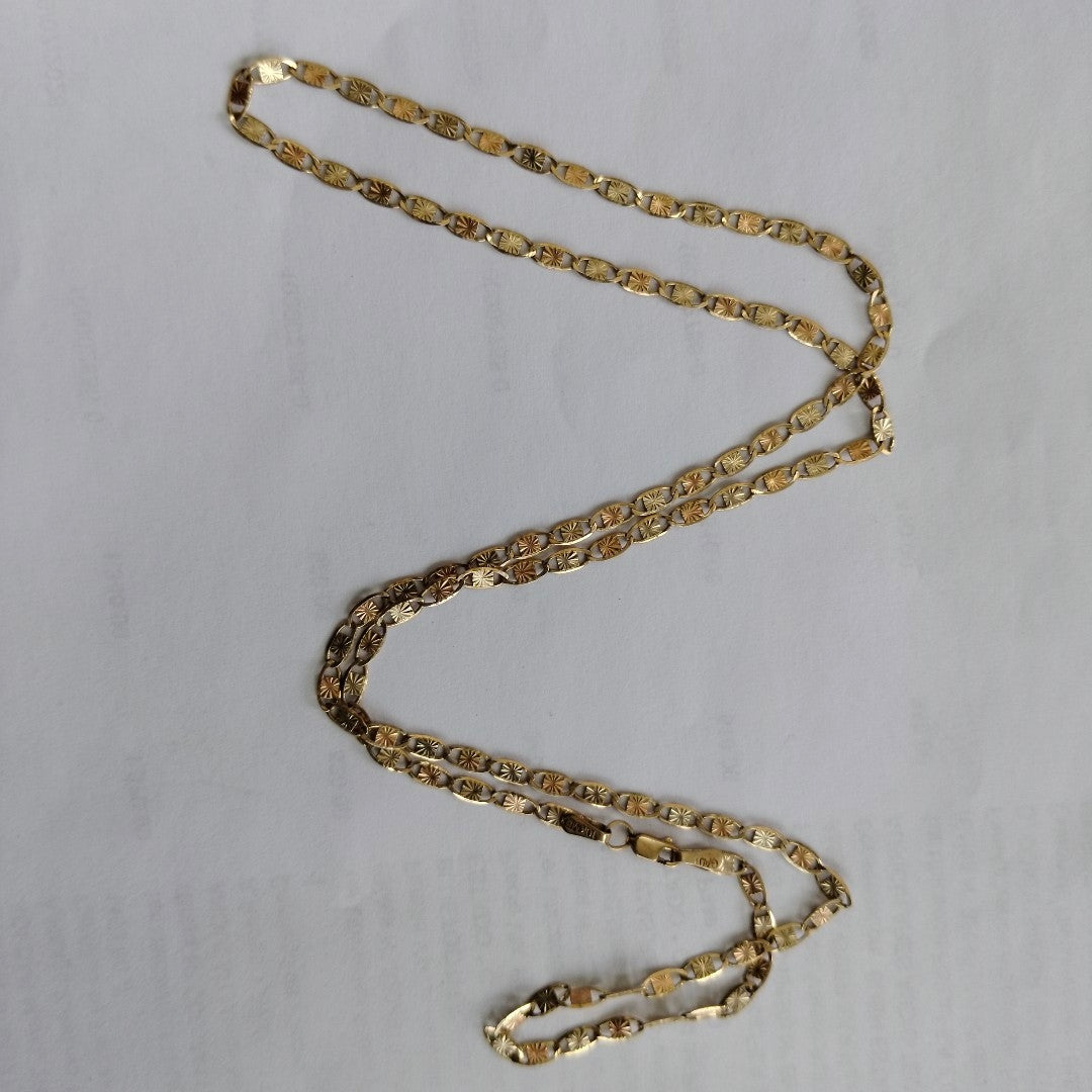 CADENA ORO 10 K 4.3 GRMS (SEMINUEVO)