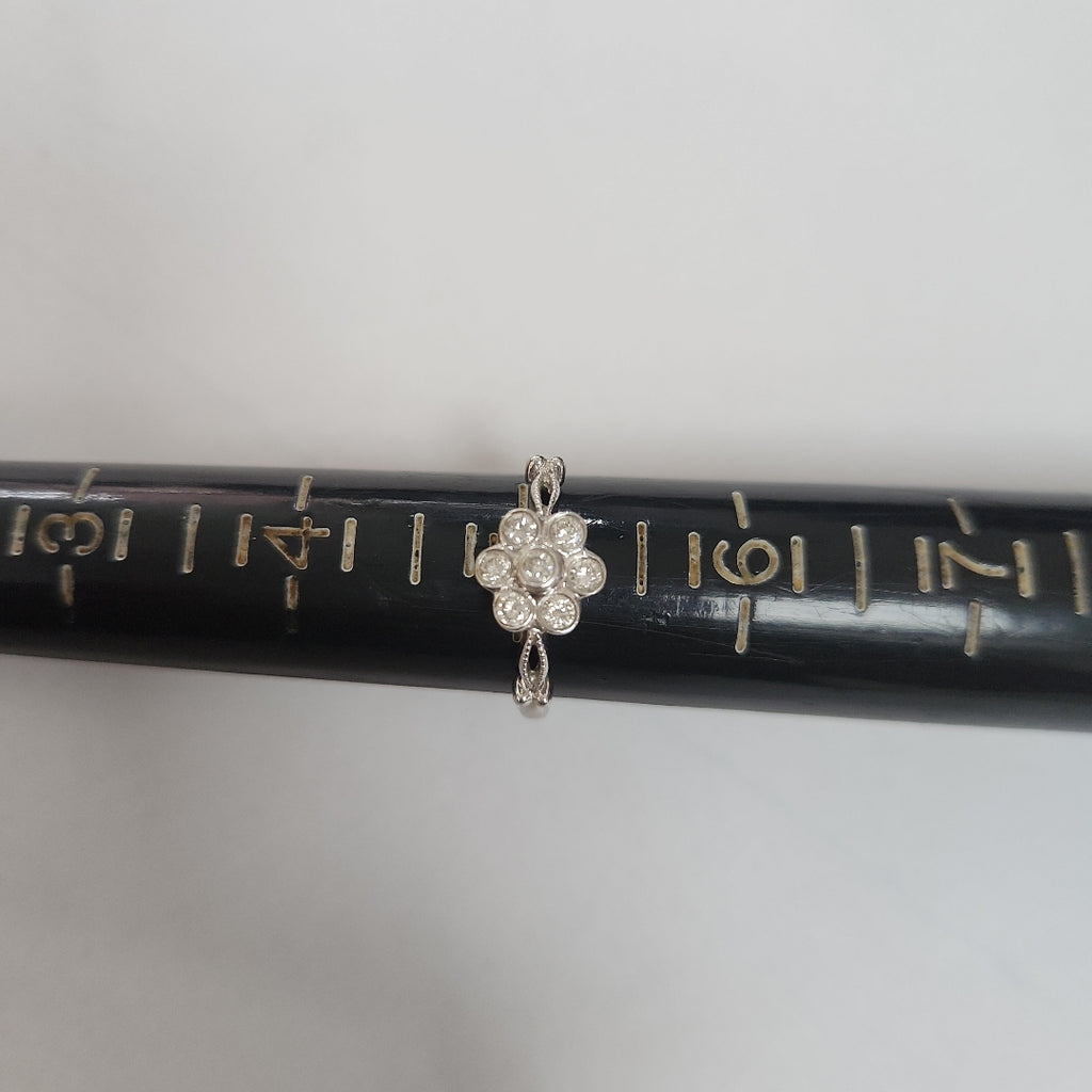 ANILLITO ORO BLANCO 14 K 1.7 GRMS (SEMINUEVO)