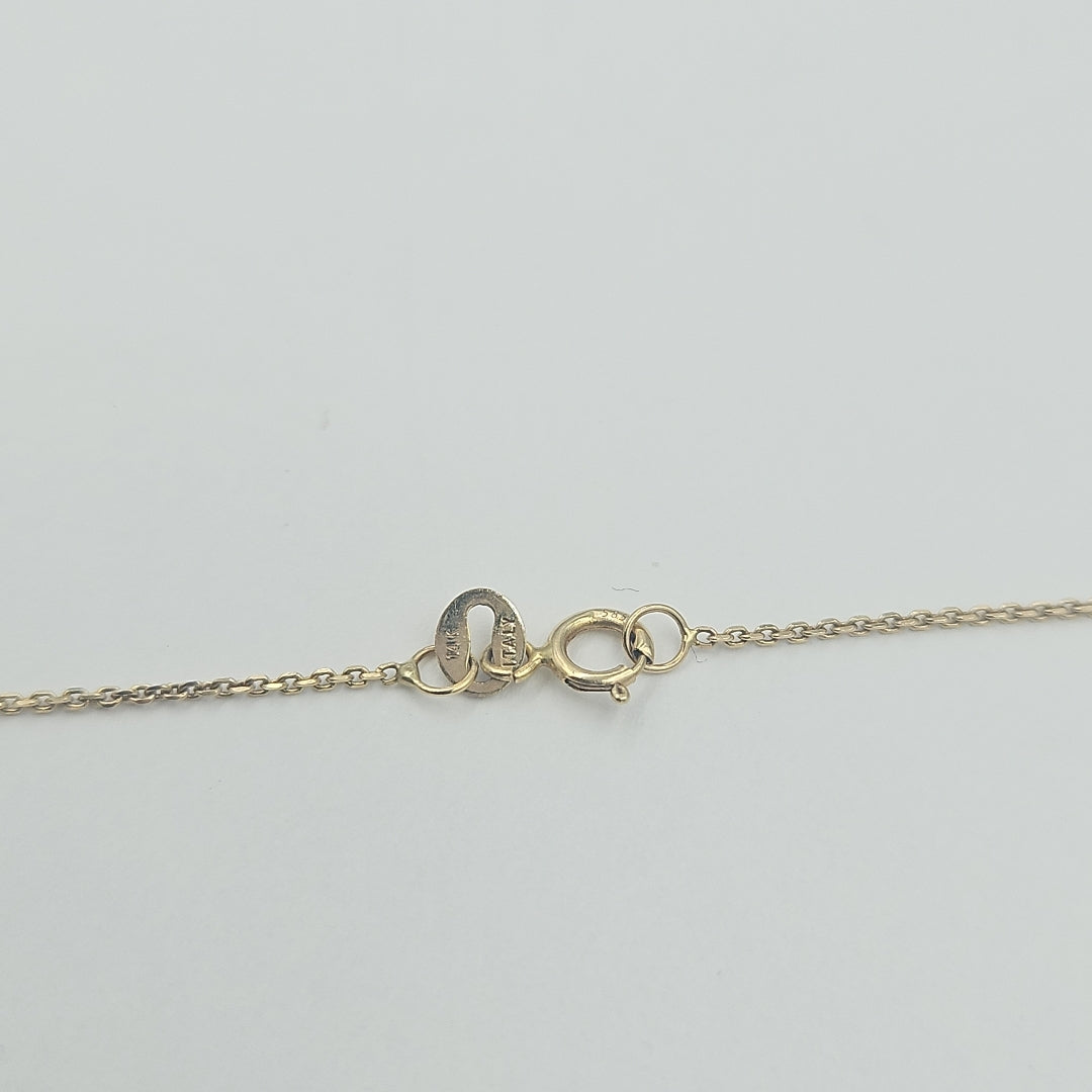 GARGANTILLA ORO 14 K 1.9 GRMS (SEMINUEVO)