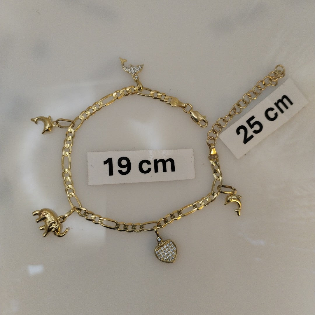 PULSERA ORO 14 K 9.6 GRMS (SEMINUEVO)