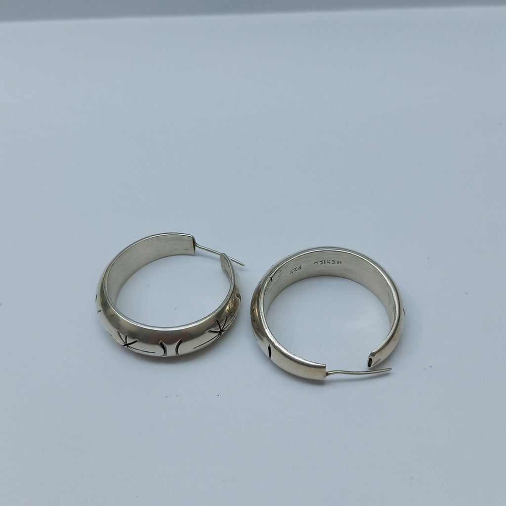 ARRACADAS PAR PLATA 14.5 GRMS (SEMINUEVO)