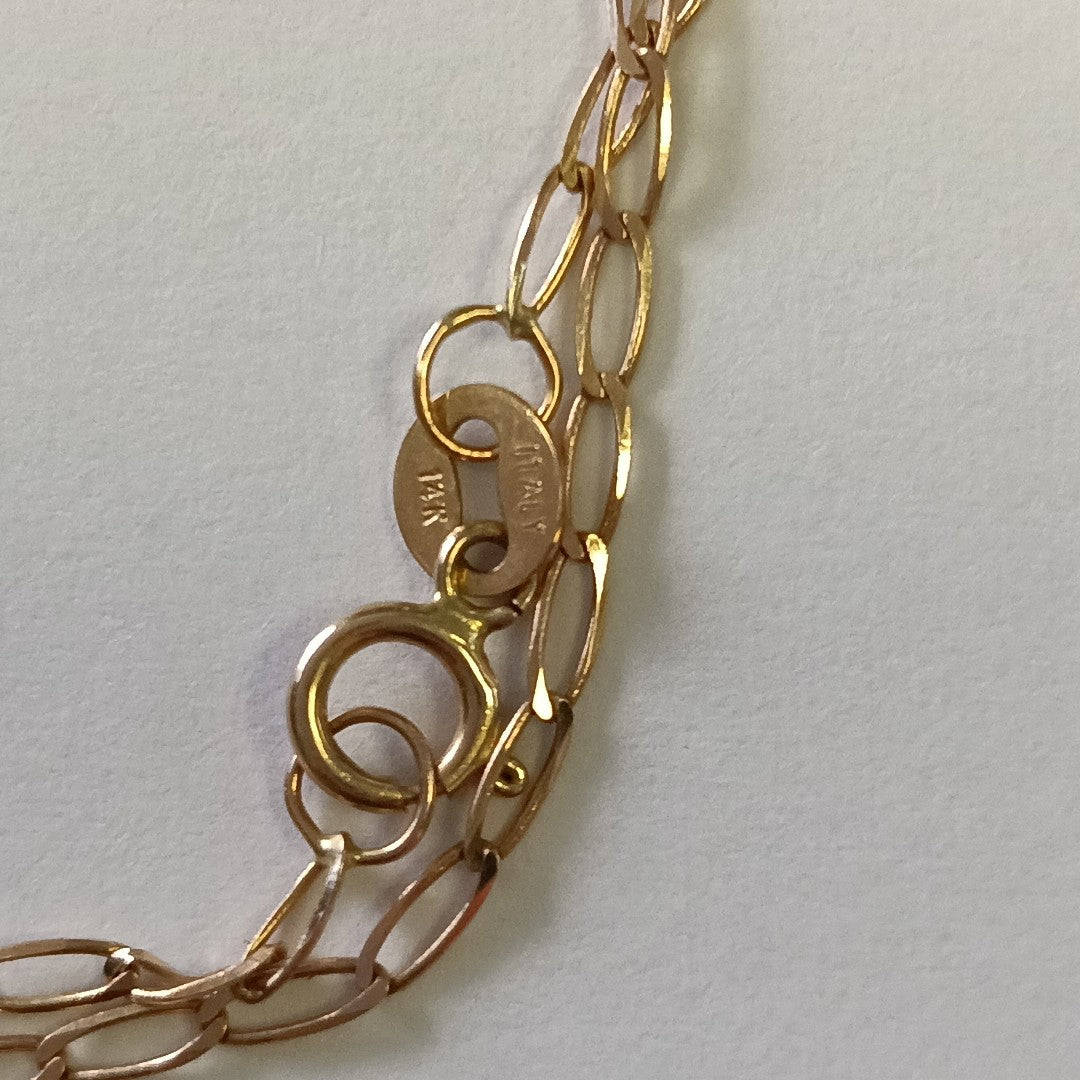 CADENA ORO 14 K 1.9 GRMS (SEMINUEVO)