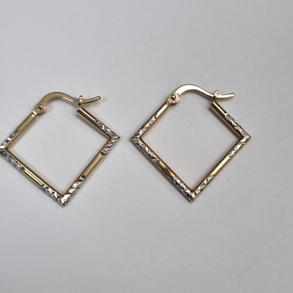 ARETES PAR ORO 14 K 1.1 GRMS (SEMINUEVO)