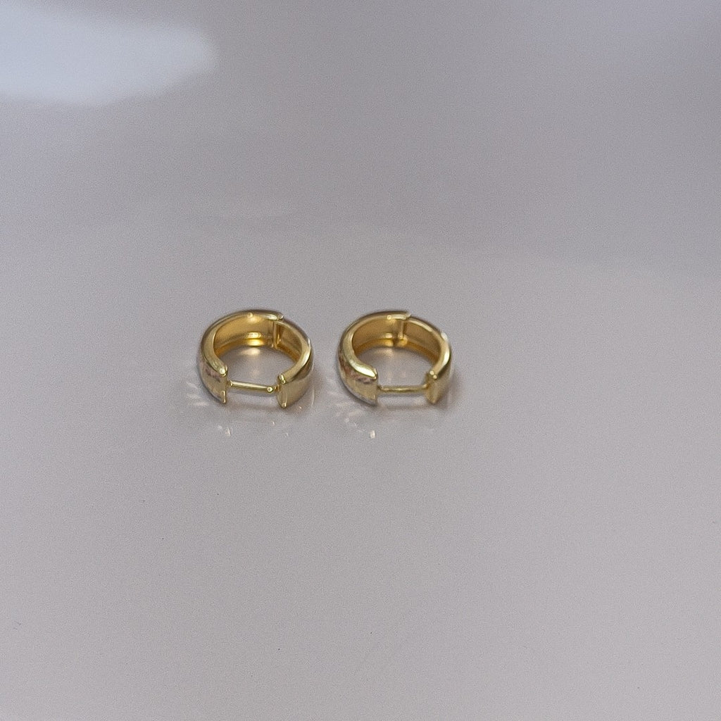 ARRACADAS PAR ORO 14 K 1.2 GRMS (SEMINUEVO)