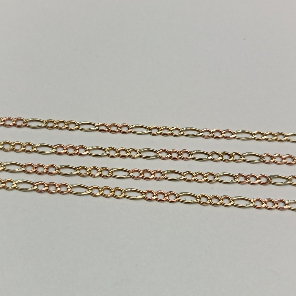 CADENA ORO COMBINADO 10 K 1.8 GRMS (SEMINUEVO)