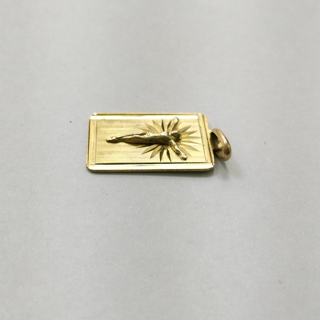 MEDALLA RELIGIOSA ORO 14 K 3,80 GRMS (SEMINUEVO)