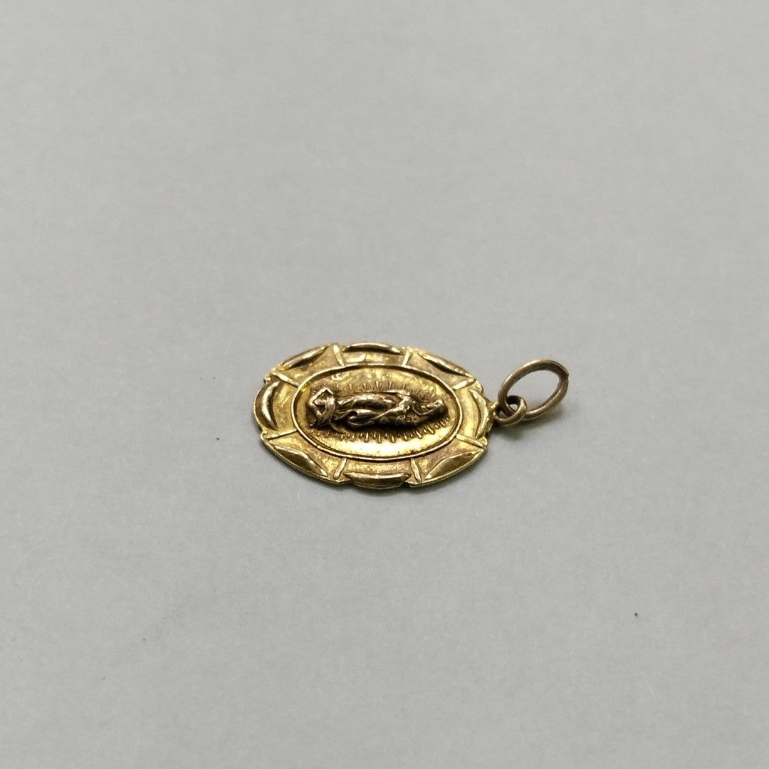 MEDALLA RELIGIOSA ORO 10 K 1,00 GRMS (SEMINUEVO)