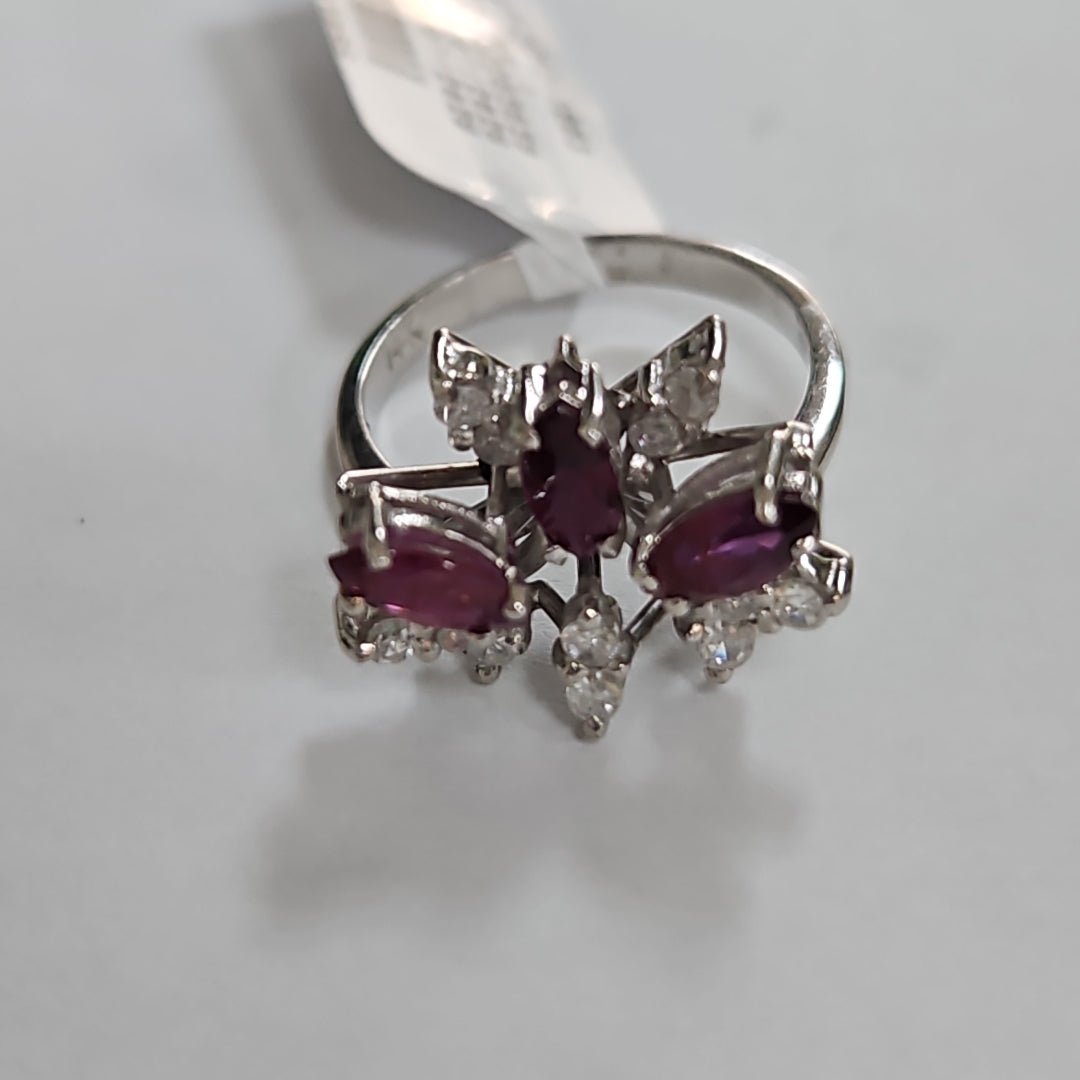 ANILLITO ORO BLANCO 14 K 4,20 GRMS (SEMINUEVO)