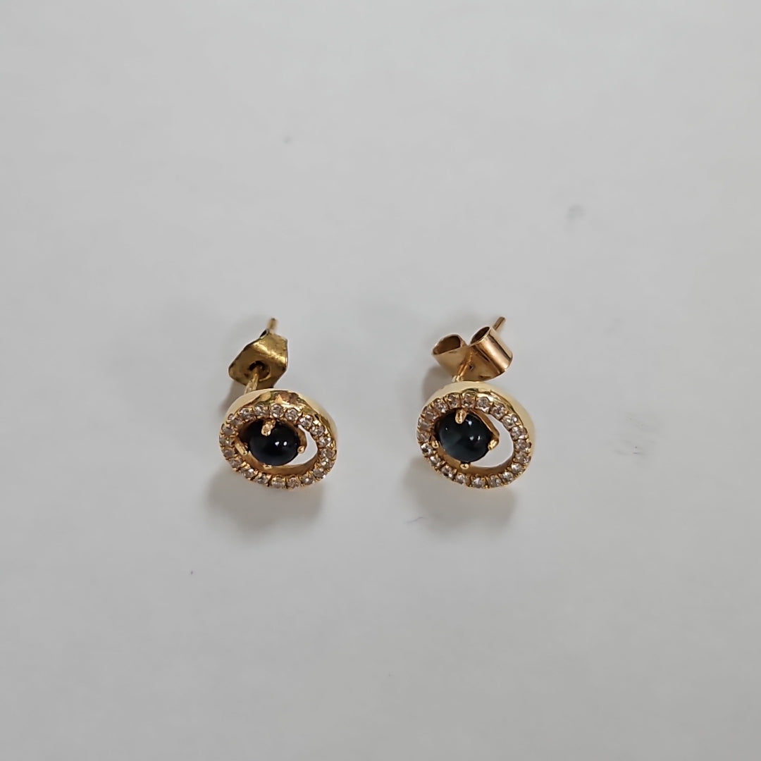 BROQUELES PAR ORO 14 K 1,90 GRMS (SEMINUEVO)