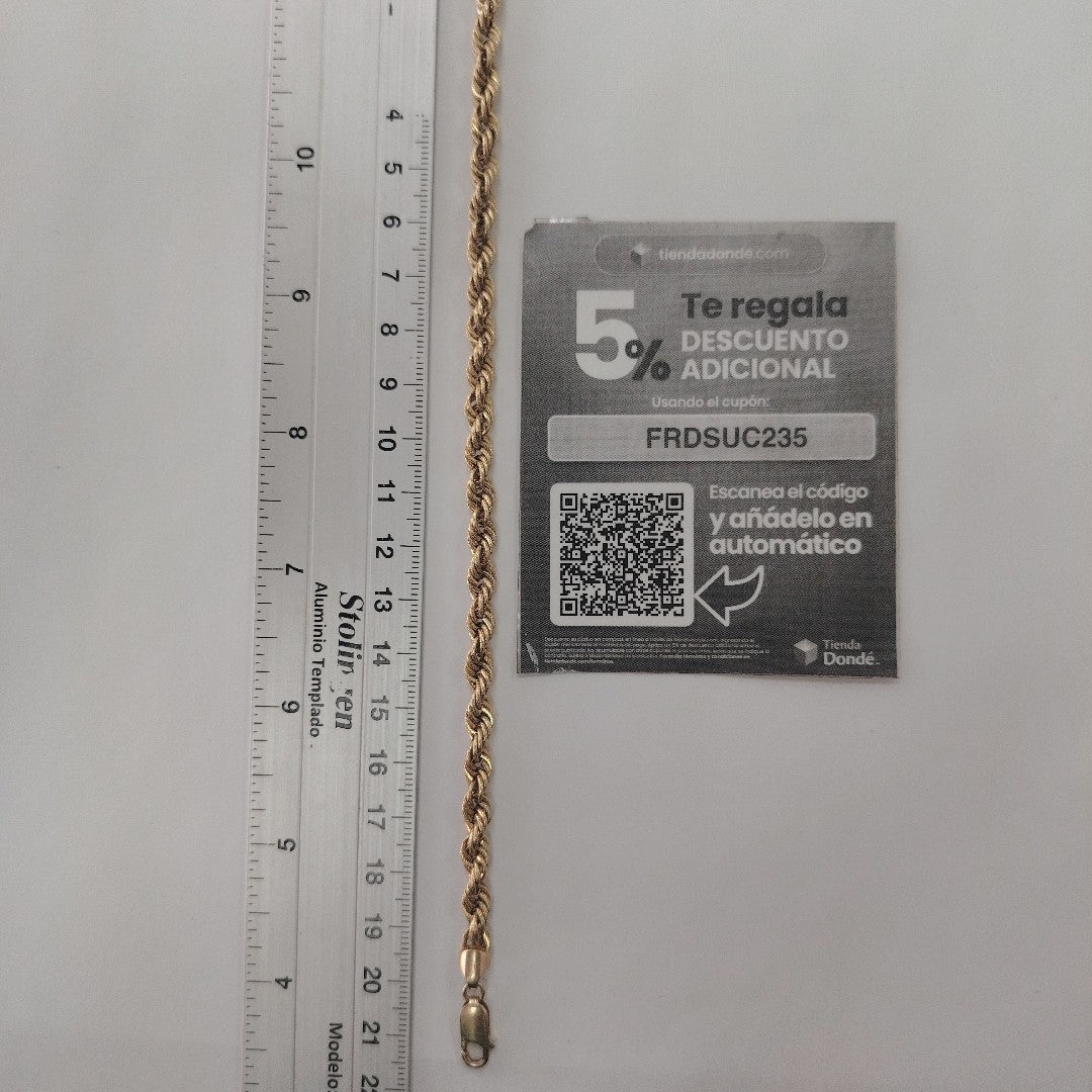 PULSERA ORO 10 K 6,30 GRMS (SEMINUEVO)