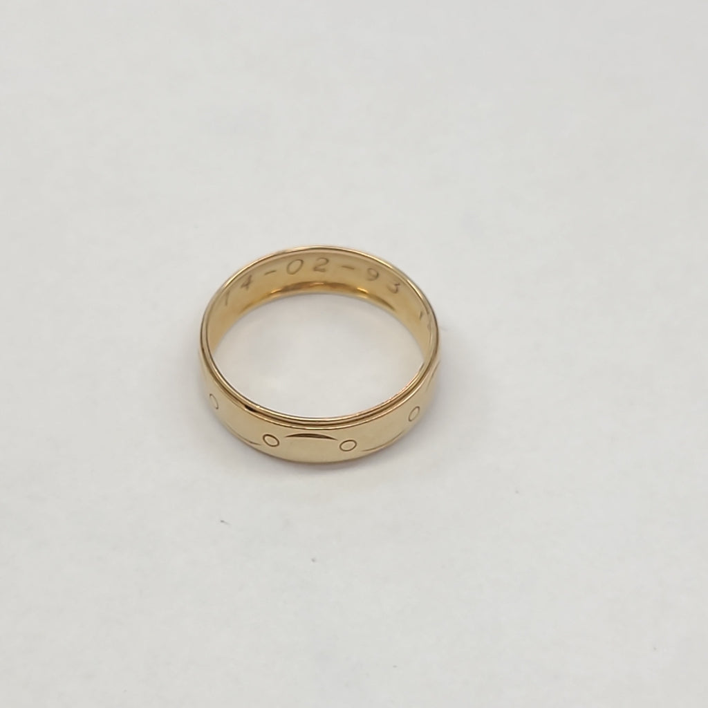 ARGOLLA ORO 14 K 2.3 GRMS (SEMINUEVO)