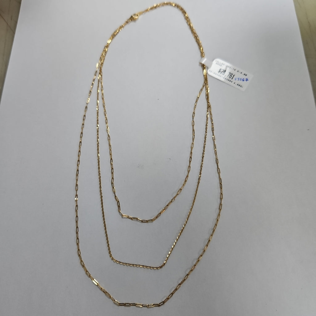 COLLAR ORO 14 K 4,00 GRMS (SEMINUEVO)