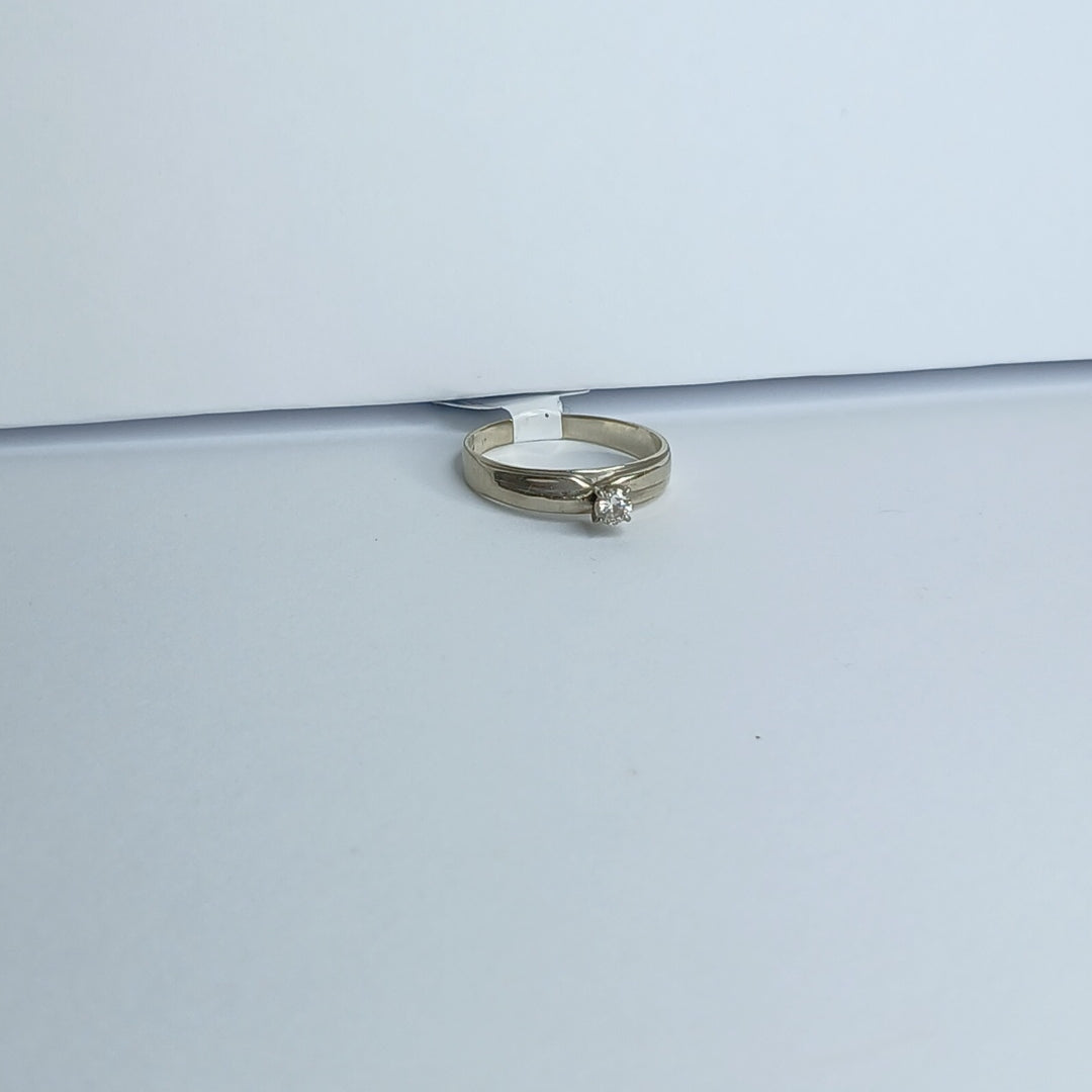 SOLITARIO ORO 14 K 2.1 GRMS (SEMINUEVO)