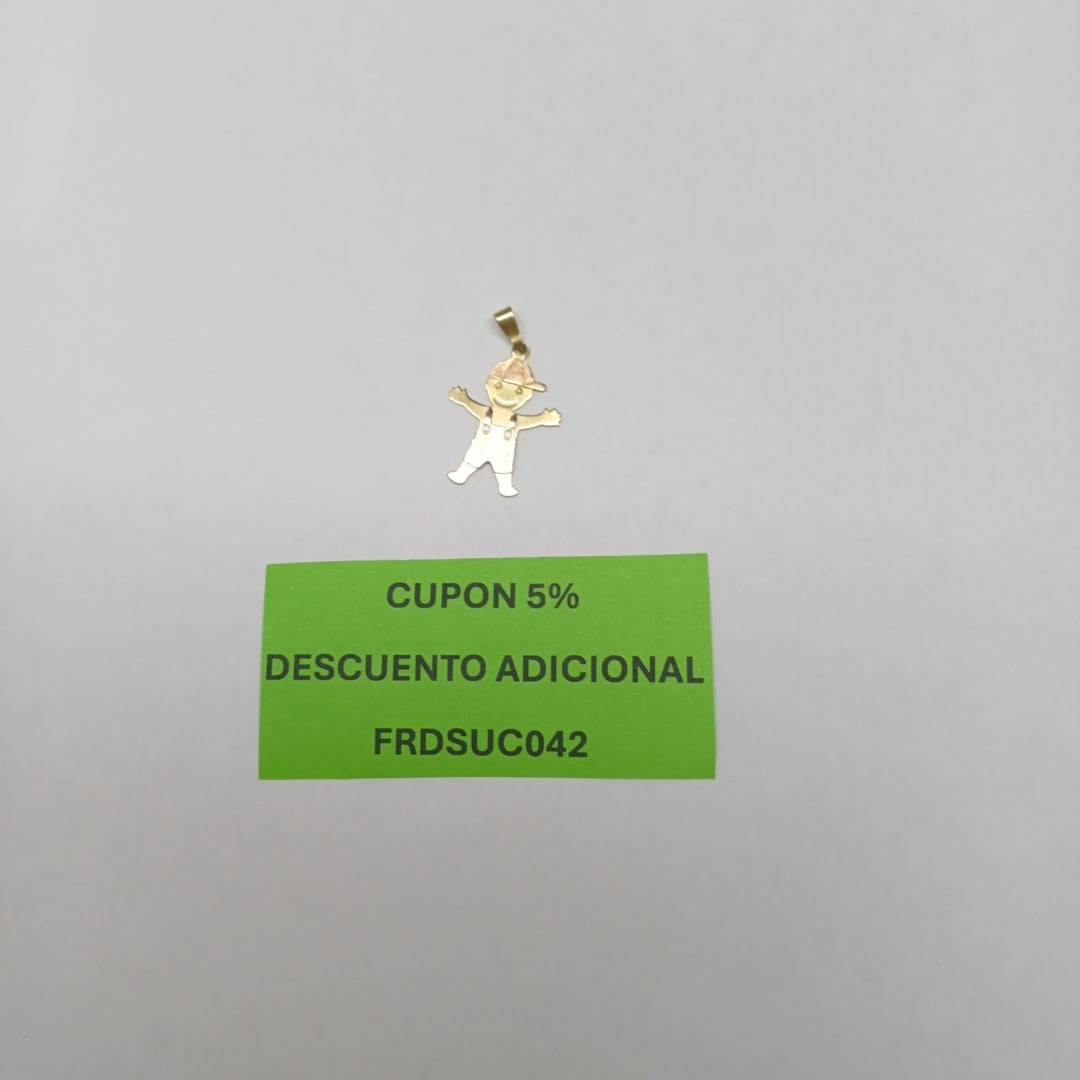 DIJE ORO 14 K 1.5 GRMS (SEMINUEVO)