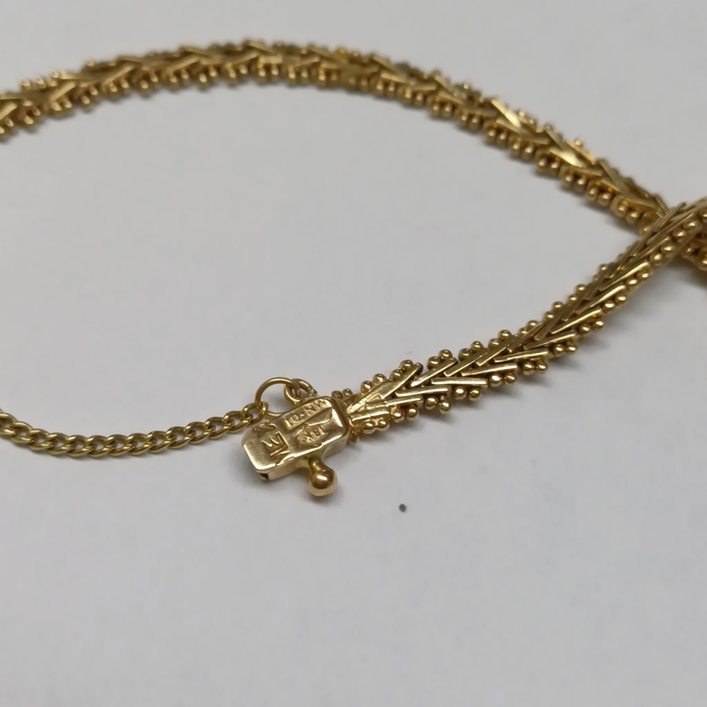 PULSERA ORO 18 K 10 GRMS (SEMINUEVO)