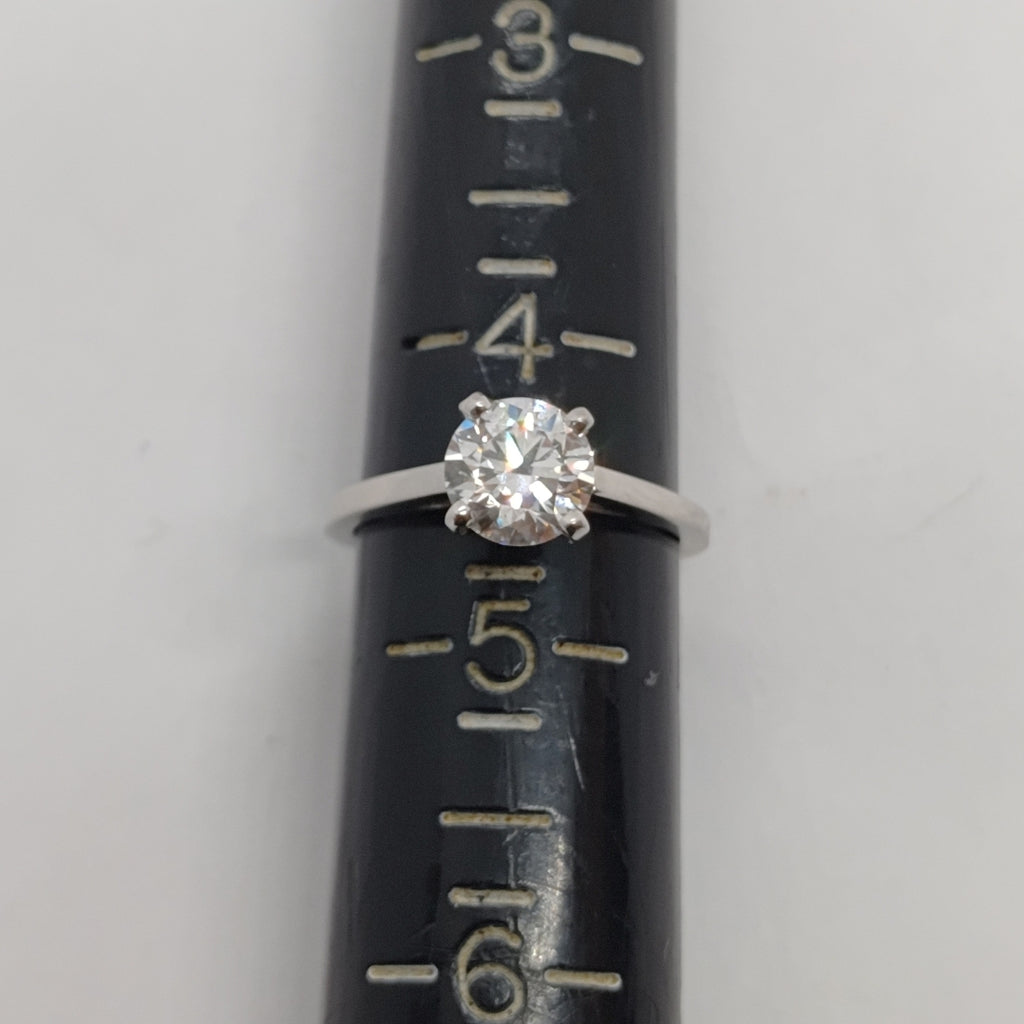 SOLITARIO ORO BLANCO 14 K 2,50 GRMS (SEMINUEVO)