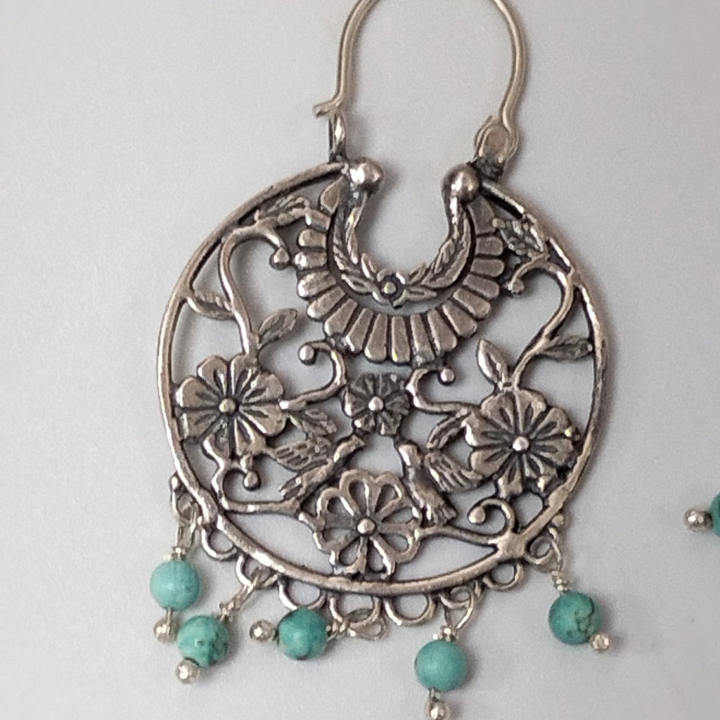 ARETES PAR PLATA 11.8 GRMS (SEMINUEVO)