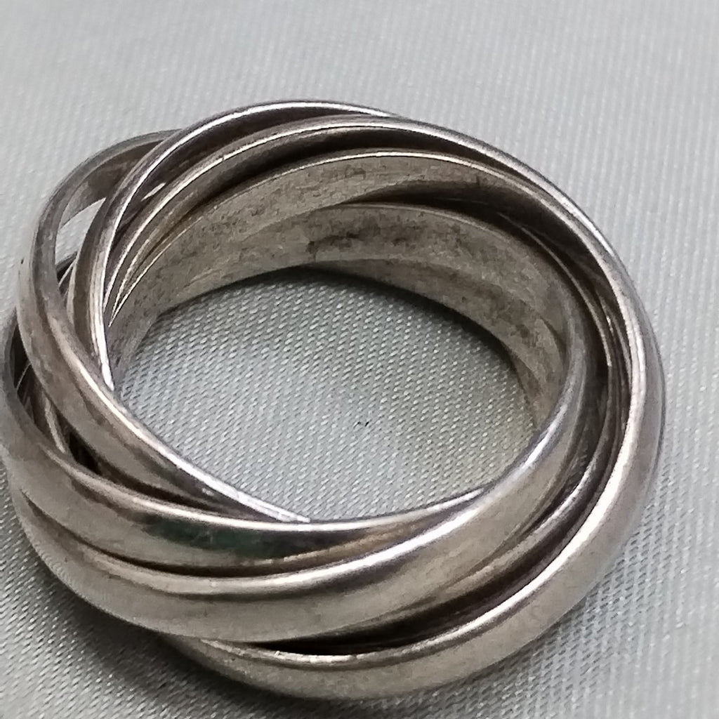 SEMANARIO DE ARGOLLAS PLATA 12,40 GRMS (SEMINUEVO)