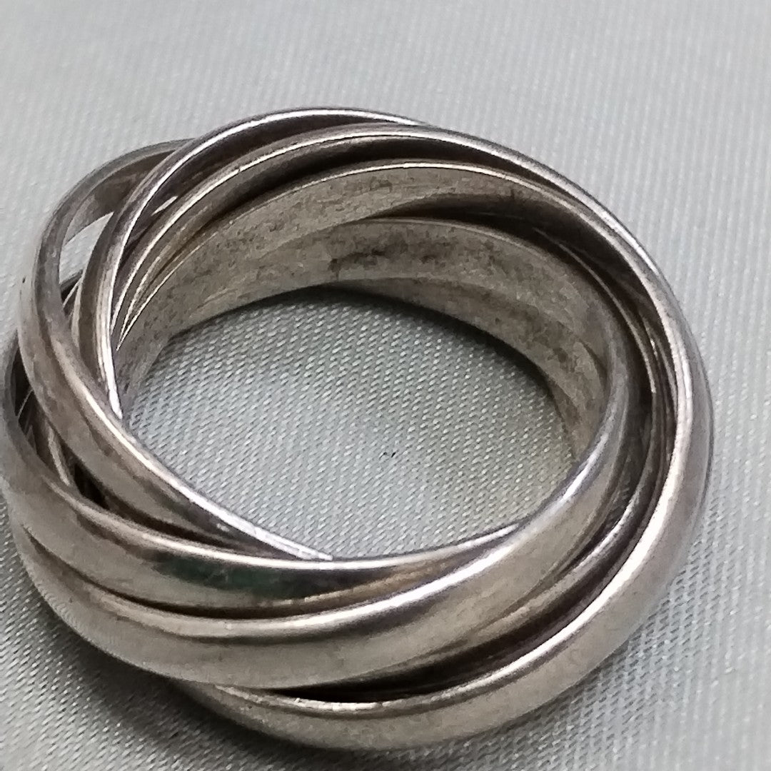 SEMANARIO DE ARGOLLAS PLATA 12,40 GRMS (SEMINUEVO)