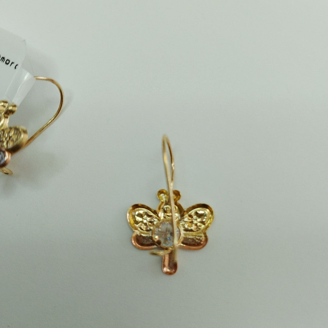 ARETES PAR ORO 14 K 1.1 GRMS (SEMINUEVO)