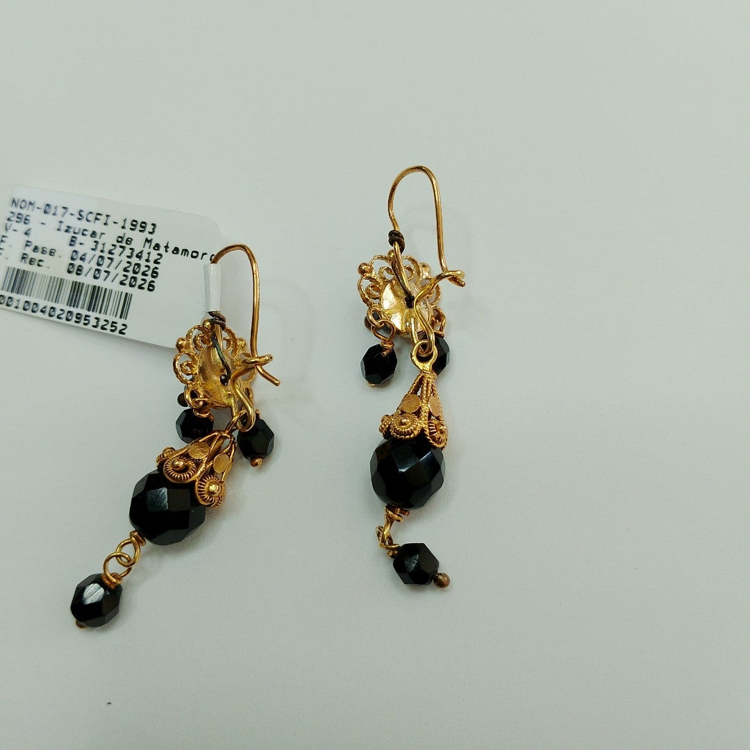 ARETES PAR ORO 10 K 4.7 GRMS (SEMINUEVO)
