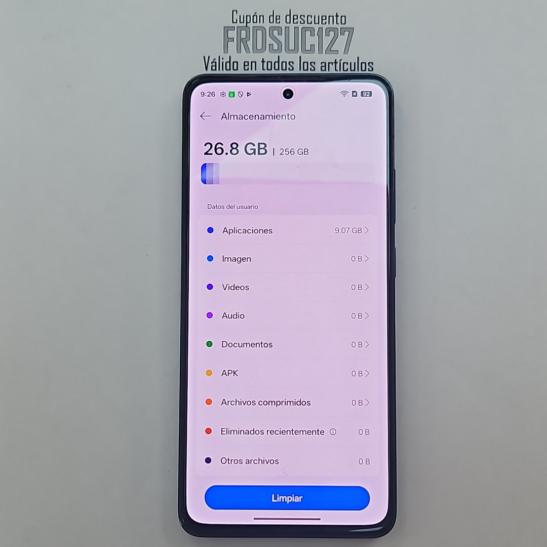 CELULAR OPPO RENO 12F 5G CPH2637 256 GB 12 GB RAM (SEMINUEVO)