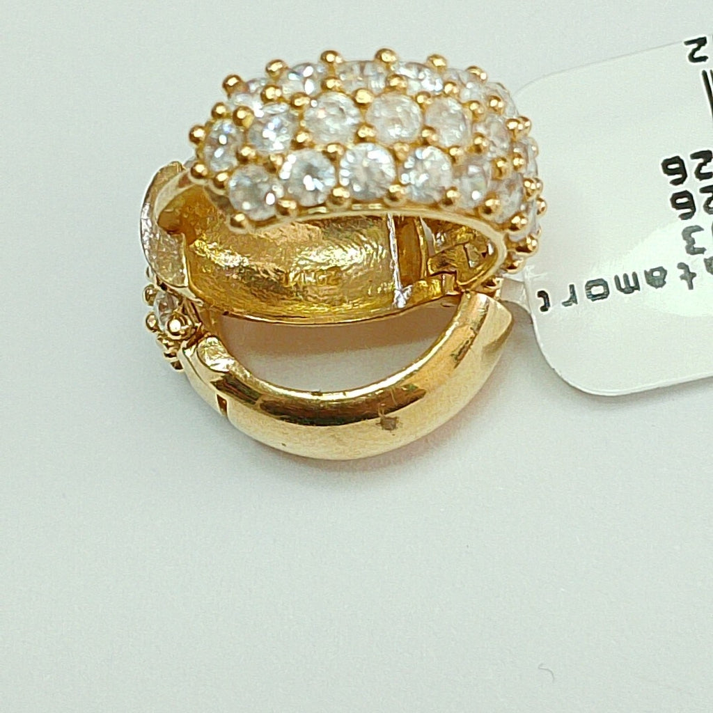 ARRACADAS PAR ORO 14 K 4 GRMS (SEMINUEVO)