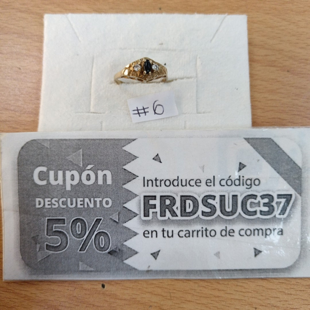 ANILLITO ORO 10 K 1.8 GRMS (SEMINUEVO)