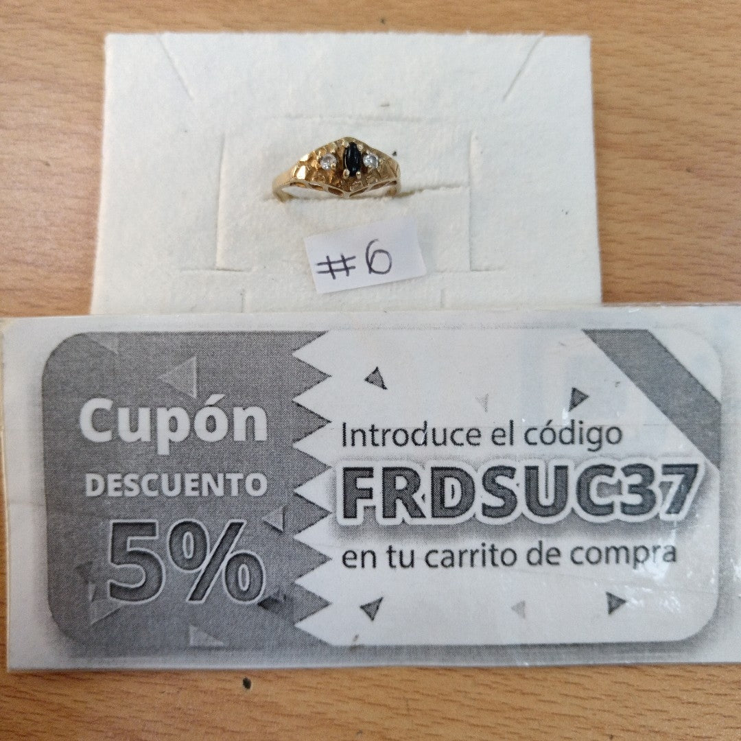 ANILLITO ORO 10 K 1.8 GRMS (SEMINUEVO)