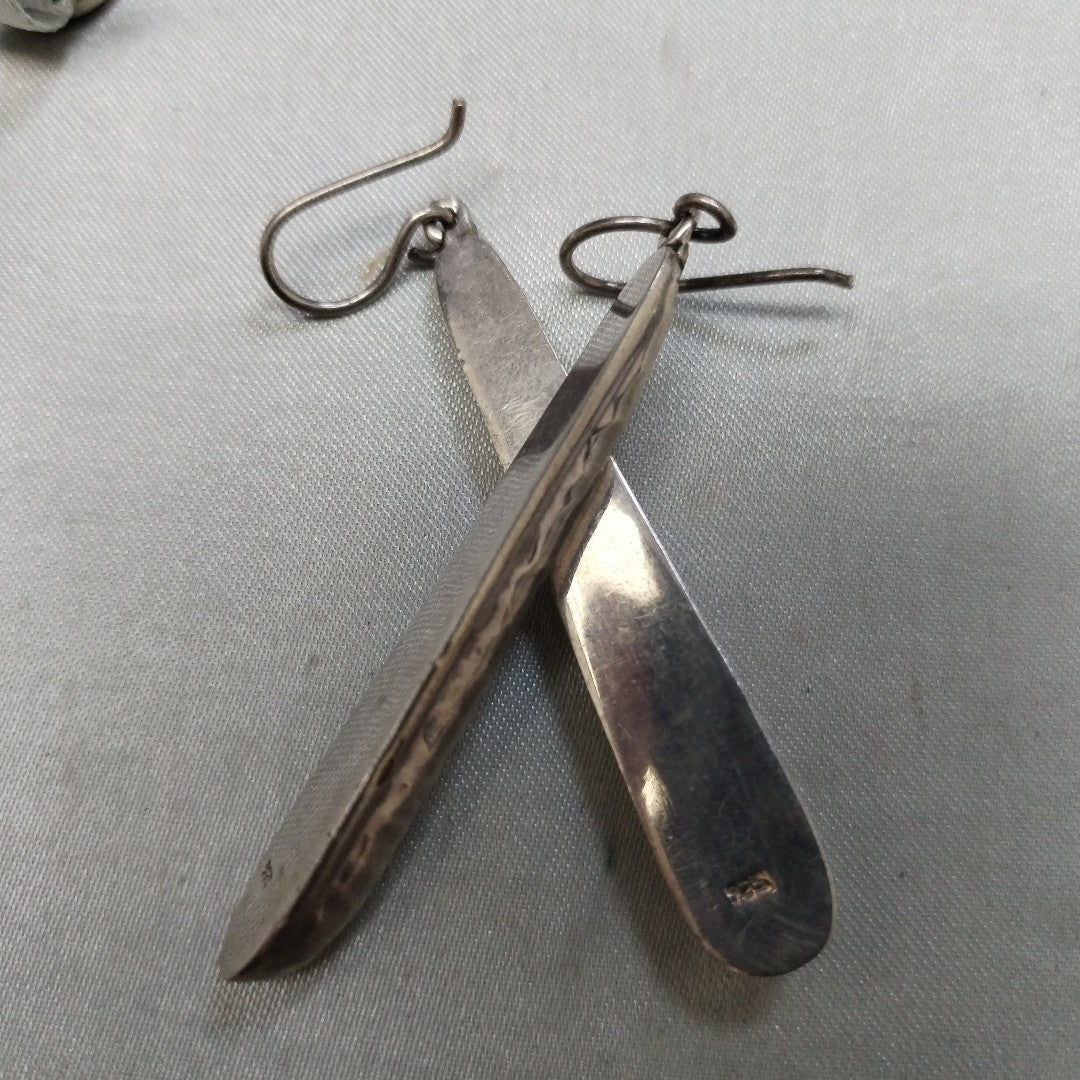 ARETES PAR PLATA 11,00 GRMS (SEMINUEVO)