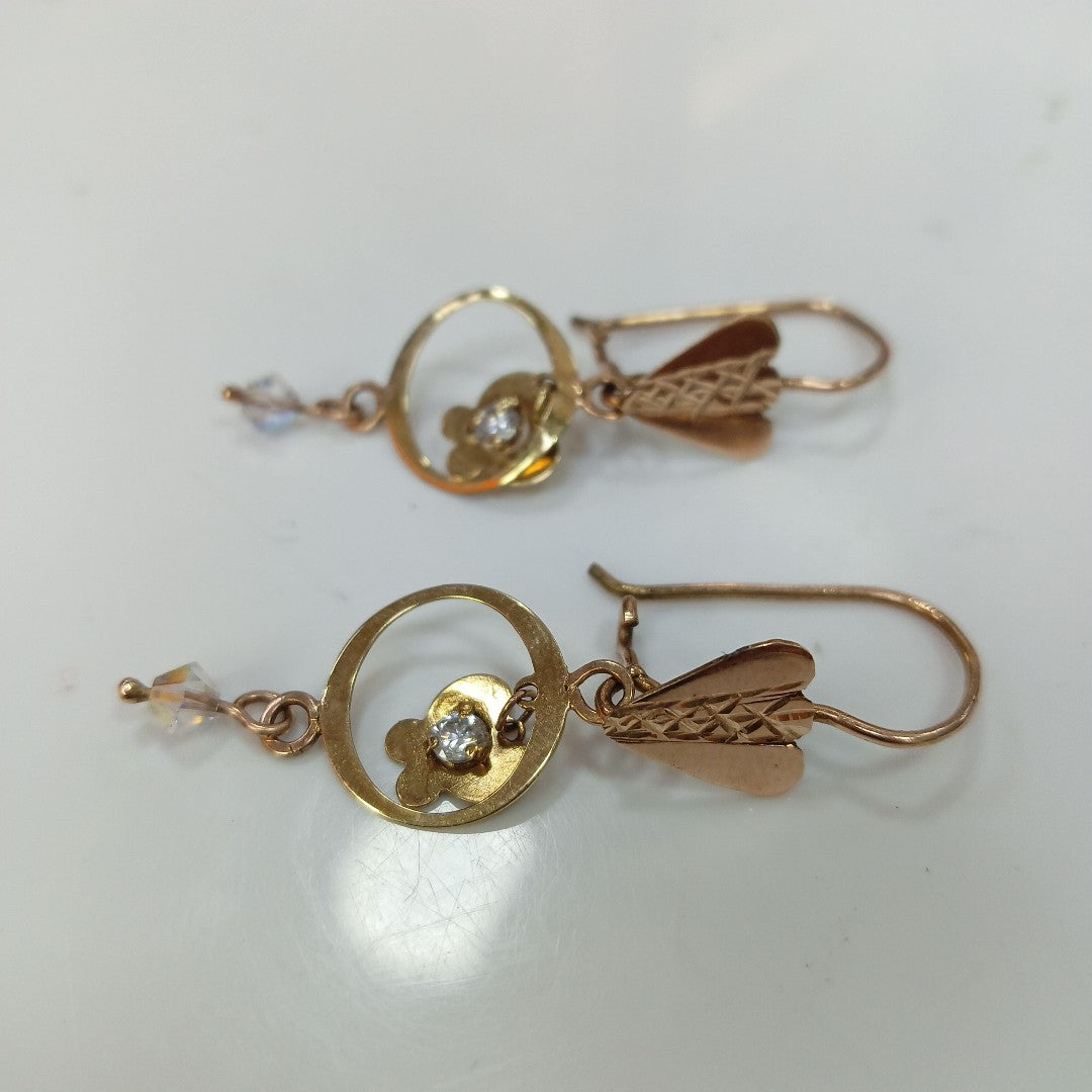 ARETES PAR ORO 8 K 2,60 GRMS (SEMINUEVO)