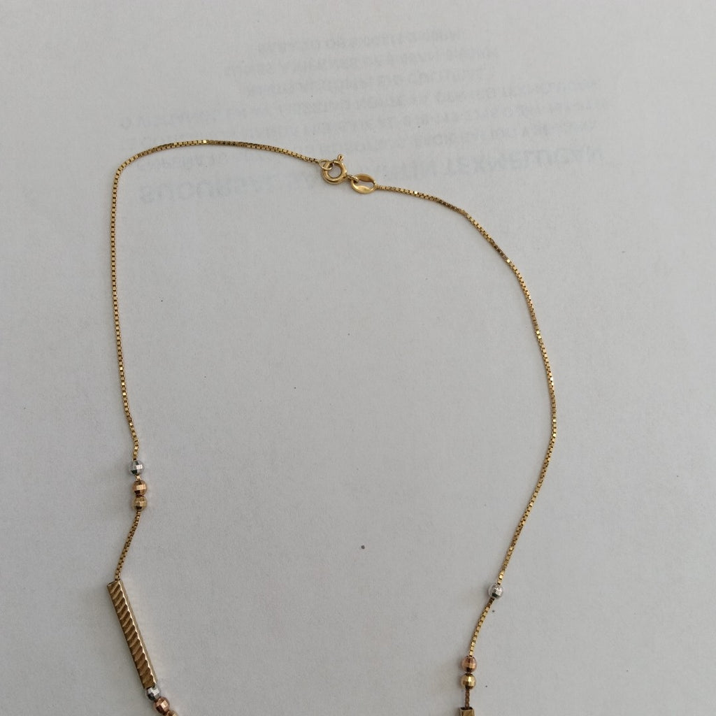 GARGANTILLA ORO,ORO COMBINADO 10 K 4,20 GRMS (SEMINUEVO)