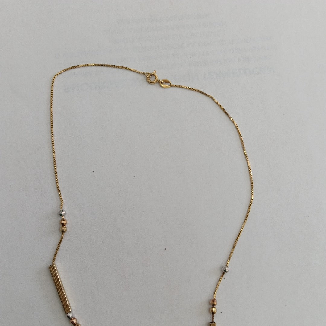 GARGANTILLA ORO,ORO COMBINADO 10 K 4,20 GRMS (SEMINUEVO)
