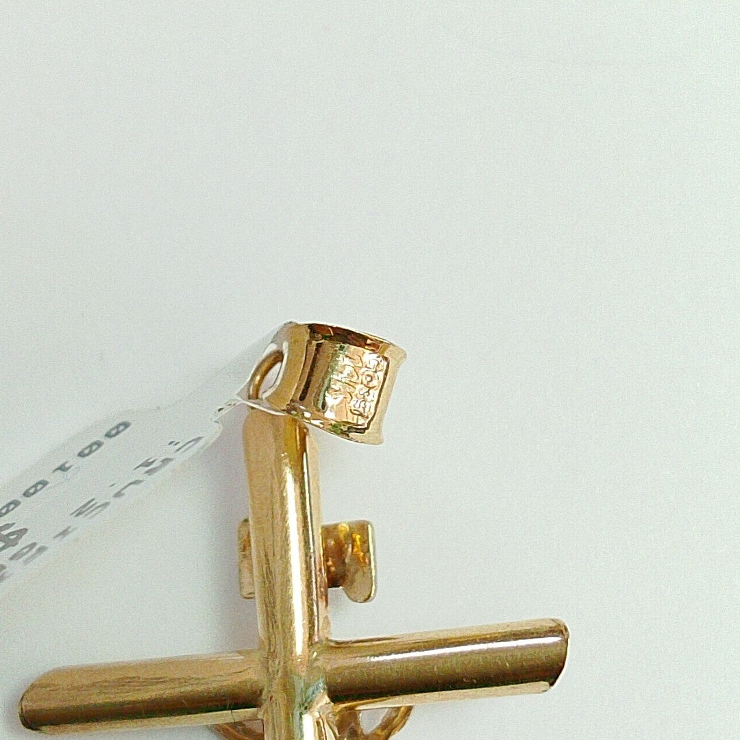 CRUCIFIJO ORO 14 K 1.2 GRMS (SEMINUEVO)