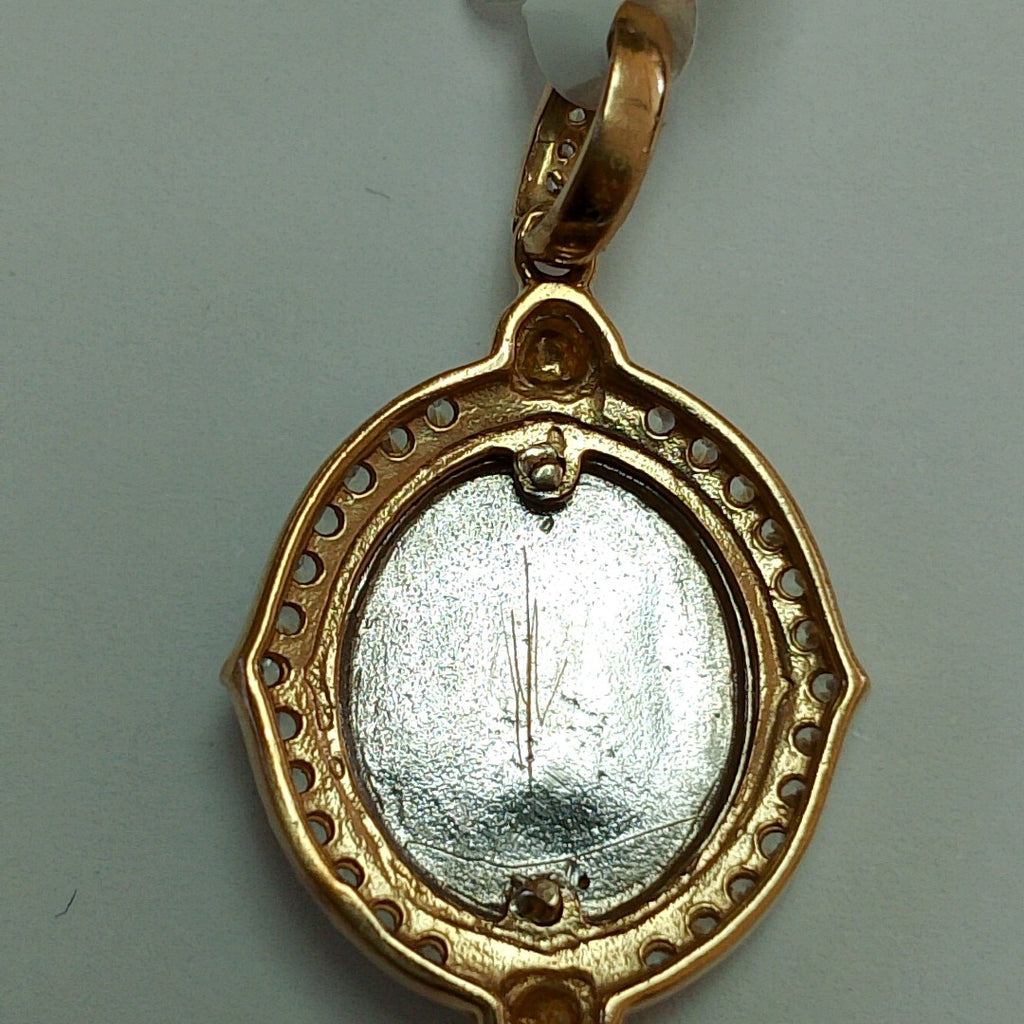 MEDALLA RELIGIOSA ORO 14 K 3.2 GRMS (SEMINUEVO)