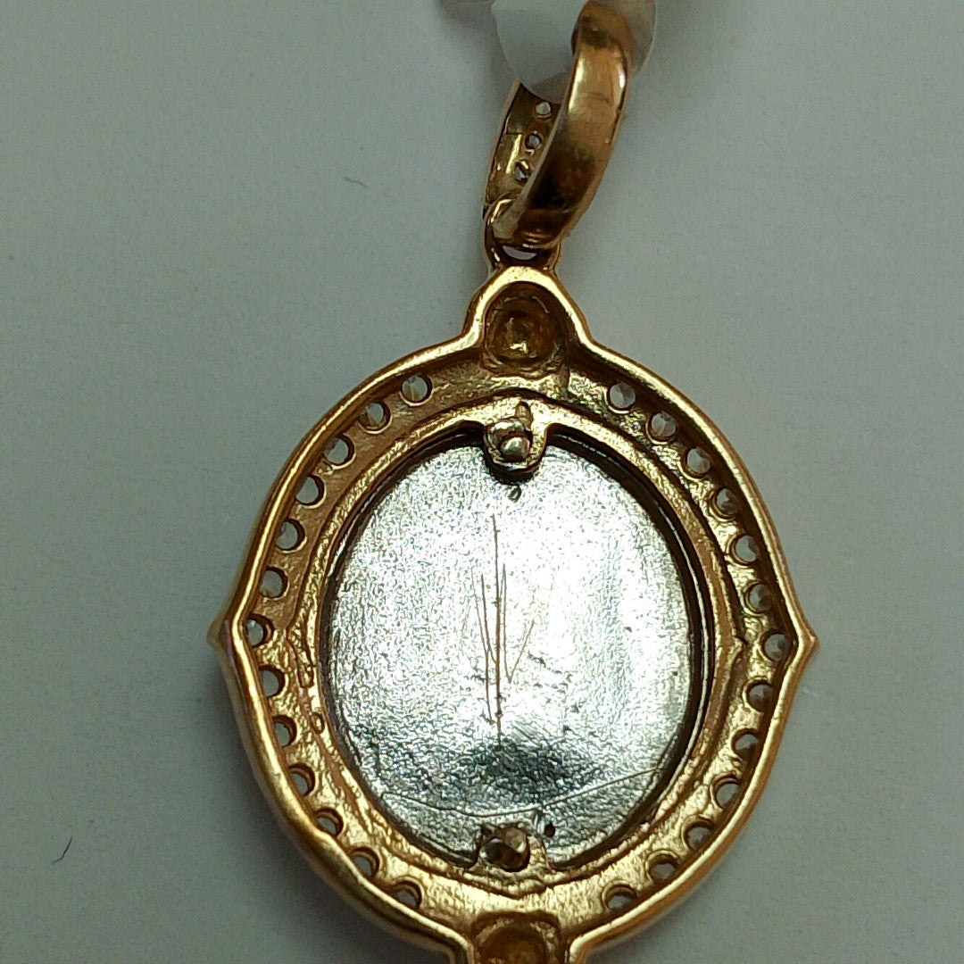 MEDALLA RELIGIOSA ORO 14 K 3.2 GRMS (SEMINUEVO)